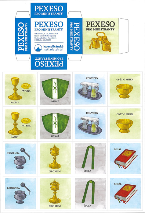 Pexeso pro ministranty