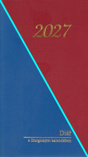 Diář 2027 s liturgickým kalendářem (týdenní)